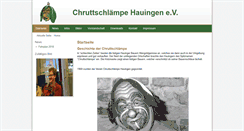 Desktop Screenshot of chruttschlaempe.de