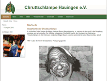 Tablet Screenshot of chruttschlaempe.de
